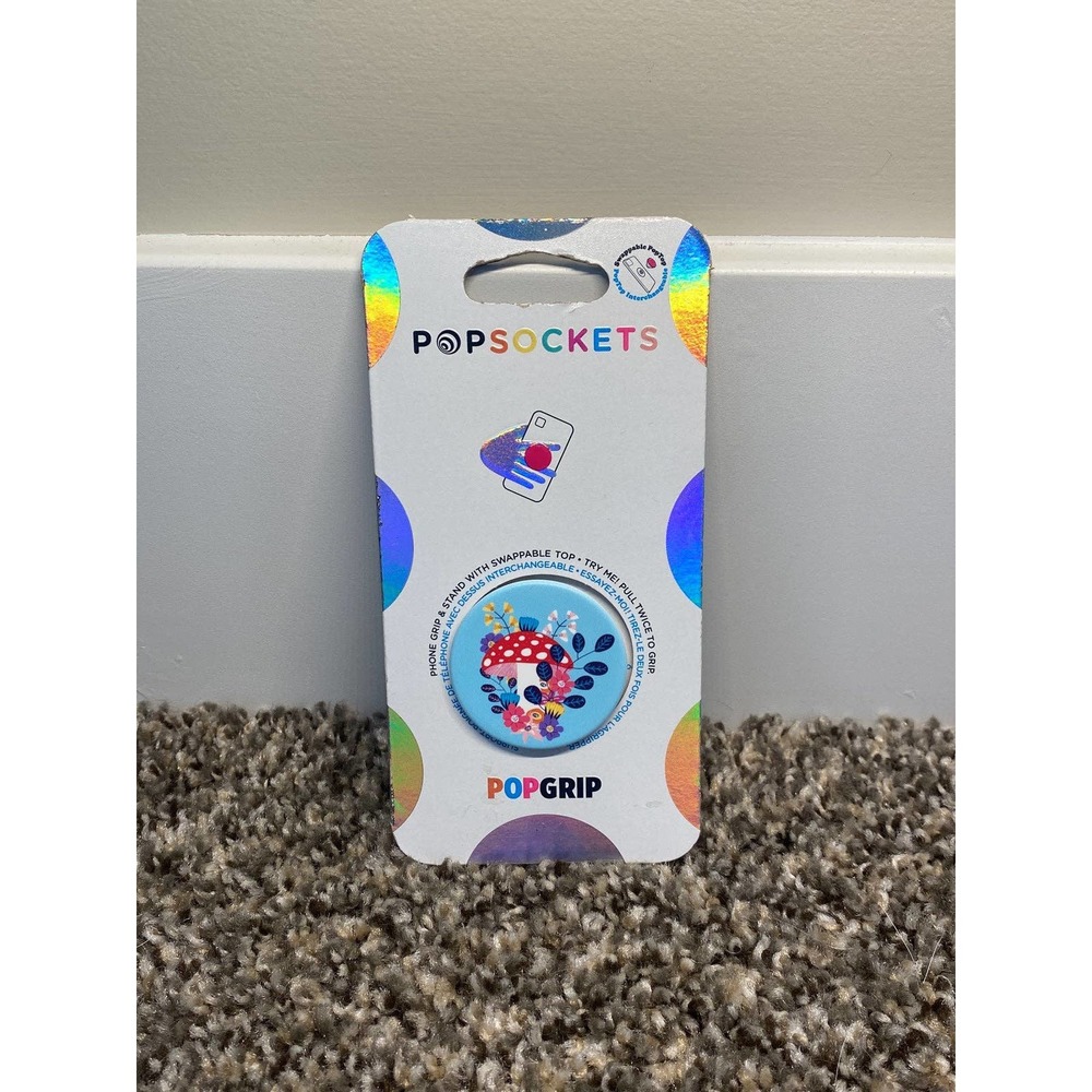 Popsocket Mushroom Phone Holder Phone Grip New